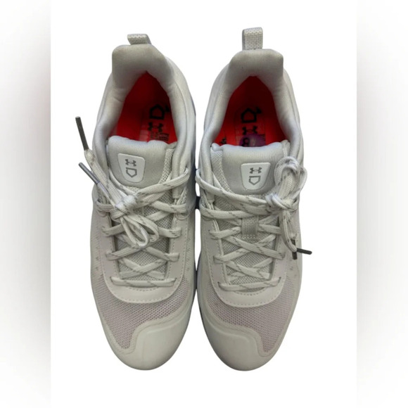 Under Armour Mircotips Cleets White Size 8.5 - Picture 3 of 10